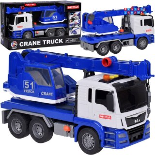 [ZA5226] Obrotowy dźwig auto budowlane ruchome ramię dźwięk światło