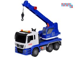 [ZA5226] Obrotowy dźwig auto budowlane ruchome ramię dźwięk światło