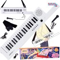 [ IN0172 ] Organy Elektroniczne Keyboard z uchwytem + mikrofon 37 klawisz