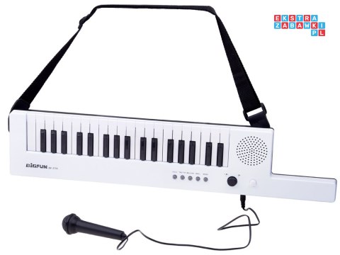[ IN0172 ] Organy Elektroniczne Keyboard z uchwytem + mikrofon 37 klawisz