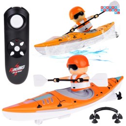 [RC0678 PO] Podświetlany kajak z wioślarz zdalnie sterowana przygoda na wodzie