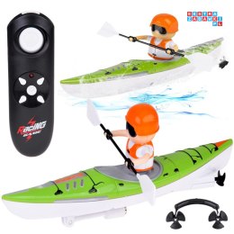 [RC0678 ZI] Podświetlany kajak z wioślarz zdalnie sterowana przygoda na wodzie
