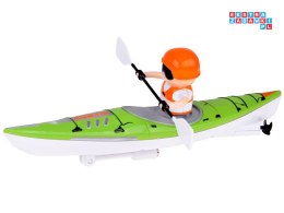 [RC0678 ZI] Podświetlany kajak z wioślarz zdalnie sterowana przygoda na wodzie