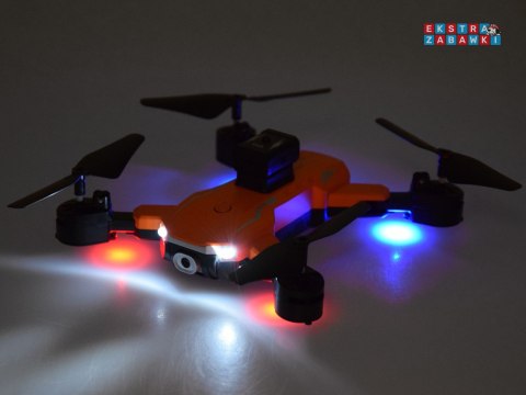 [RC0681 PO] Quadrocopter latający dron model zdalnie sterowany składany pilot