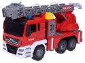 Straż Pożarna Funkcja lania wody + Ruchoma drabina Dźwięk + Światło ZA5229