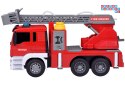 Straż Pożarna Funkcja lania wody + Ruchoma drabina Dźwięk + Światło ZA5229