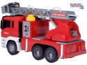 Straż Pożarna Funkcja lania wody + Ruchoma drabina Dźwięk + Światło ZA5229