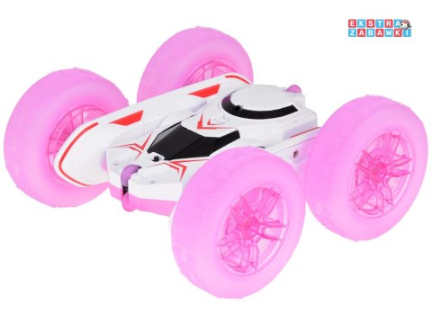 [RC0675 RO] Szalone autko 360 stopni dwustronne stunt car obrót świecące koła