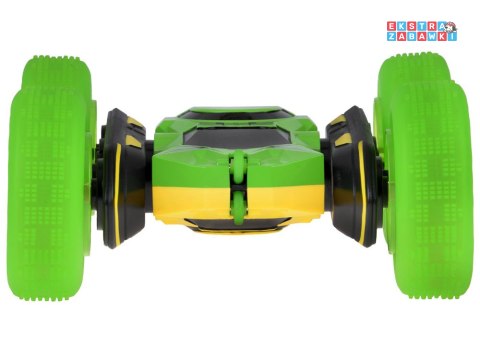 [RC0675 ZI] Szalone autko 360 stopni dwustronne Stunt Car obrót świecące koła