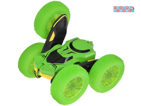 [RC0675 ZI] Szalone autko 360 stopni dwustronne Stunt Car obrót świecące koła