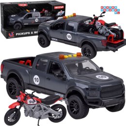 Zestaw Auto Pickup i motocykl Dźwięk Światło + otwierane drzwi ZA5233