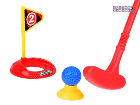 [SP0804] Zestaw do gry Mini Golf kije piłki stojak na kółkach dla dzieci