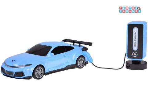 [RC0687 NI] Autko stacja ładowania samochód elektryczny kolorowe światła