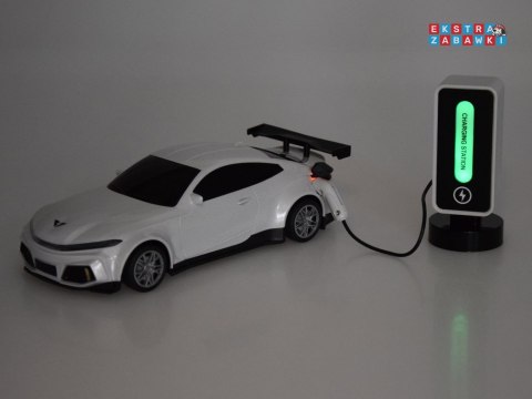 [RC0687 BI] Autko stacja ładowania samochód elektryczny kolorowe światła