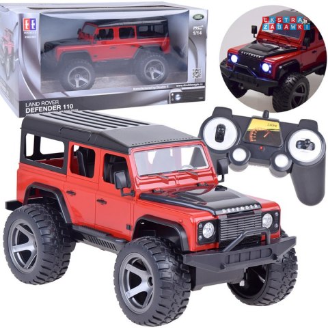 [RC0689 CZ] Auto zdalnie sterowane terenowy duży Land Rover Defender 110 pilot