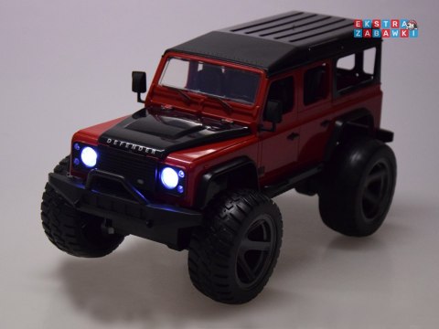 [RC0689 CZ] Auto zdalnie sterowane terenowy duży Land Rover Defender 110 pilot