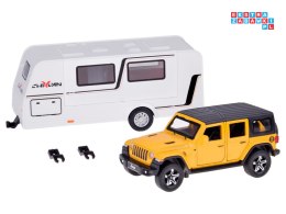 [ZA5351] Auto na wakacje samochód terenowy przyczepa kempingowa światła