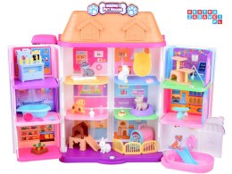 [ZA5420] Domek rozkładany dla zwierząt Pet house zestaw z figurkami akces
