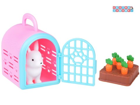 [ZA5420] Domek rozkładany dla zwierząt Pet house zestaw z figurkami akces