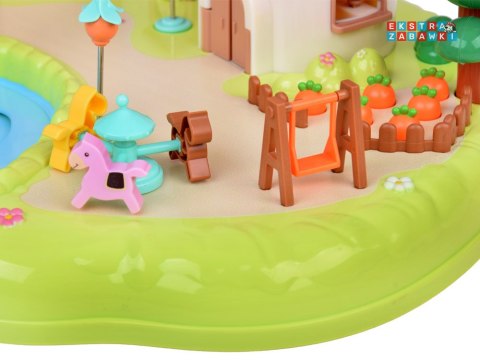 [ZA5481] Interaktywny magnetyczny domek z ruchomymi elementami