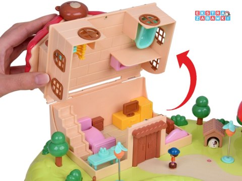 [ZA5481] Interaktywny magnetyczny domek z ruchomymi elementami