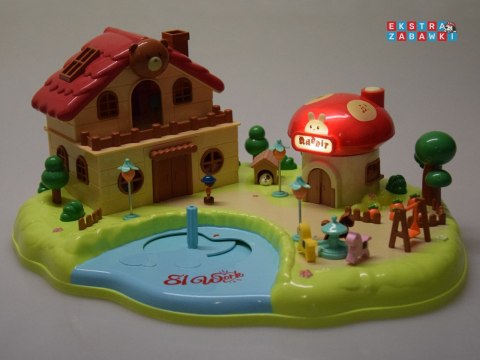 [ZA5481] Interaktywny magnetyczny domek z ruchomymi elementami