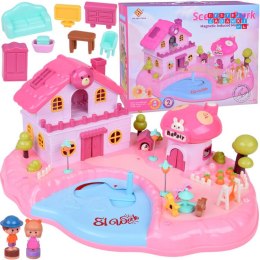 [ZA5482] Interaktywny magnetyczny domek z ruchomymi elementami