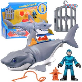 [ZA5438] Mattel Imaginext Mega mechaniczny rekin atak rekina ruchoma paszcza
