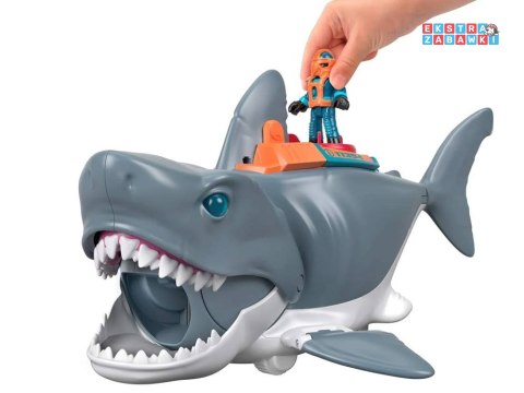 [ZA5438] Mattel Imaginext Mega mechaniczny rekin atak rekina ruchoma paszcza