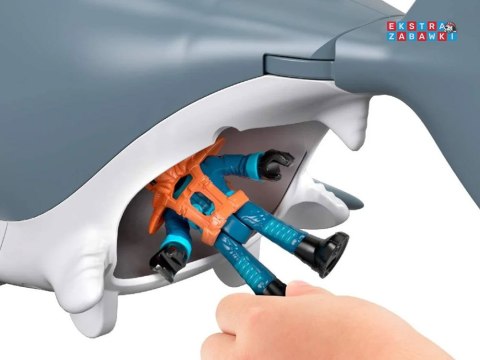 [ZA5438] Mattel Imaginext Mega mechaniczny rekin atak rekina ruchoma paszcza