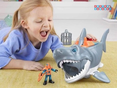[ZA5438] Mattel Imaginext Mega mechaniczny rekin atak rekina ruchoma paszcza