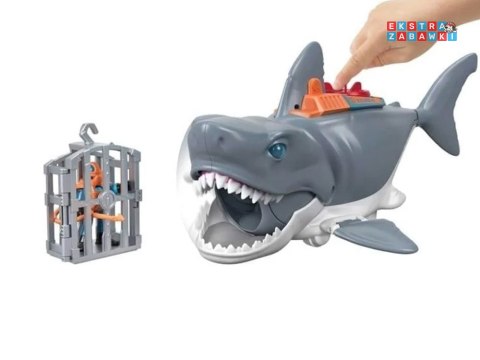 [ZA5438] Mattel Imaginext Mega mechaniczny rekin atak rekina ruchoma paszcza