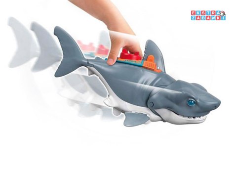 [ZA5438] Mattel Imaginext Mega mechaniczny rekin atak rekina ruchoma paszcza