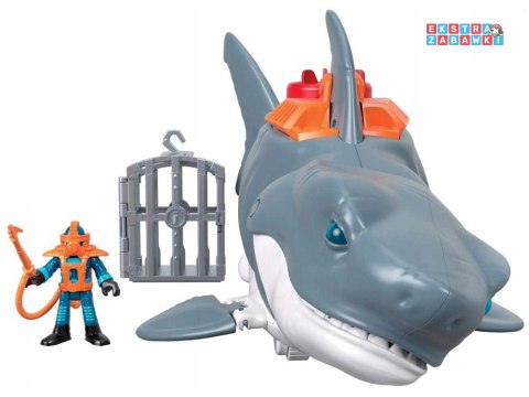 [ZA5438] Mattel Imaginext Mega mechaniczny rekin atak rekina ruchoma paszcza