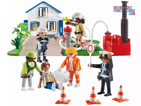 Playmobil My Figures akcja ratowniczna figurki do klocków 120ele ZA5433