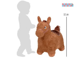 [ZA5443 CB] Pompowany konik skoczek pluszowy do skakania dla dziecka pompka