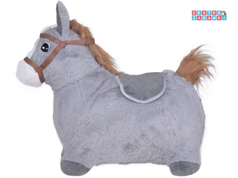 [ZA5443 SZ] Pompowany konik skoczek pluszowy do skakania dla dziecka pompka