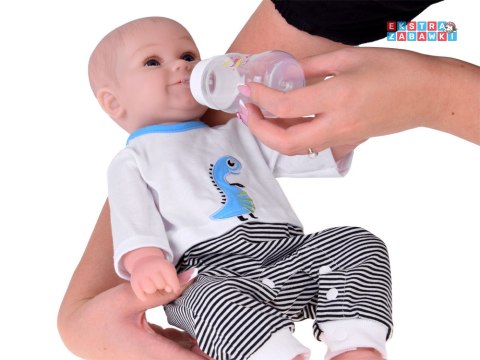 [ZA5357] Realistyczna lalka chłopiec 50cm uroczy bobas gaworzy śmieje sie