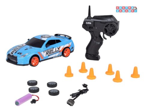 [RC0697 NI] Samochód zdalnie sterowany do driftu auto drift pilot RC pachołki