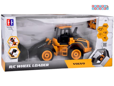 [RC0690] Spychacz VOLVO 1:16 zdalnie sterowany ruchomy światło dźwięk