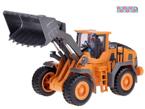 [RC0686] Sterowany spychacz ruchome ramię światło dźwięk pilot 2,4GHz