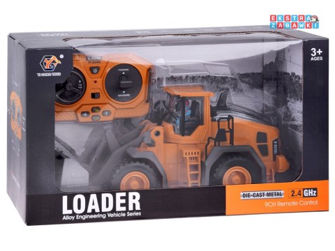 [RC0686] Sterowany spychacz ruchome ramię światło dźwięk pilot 2,4GHz