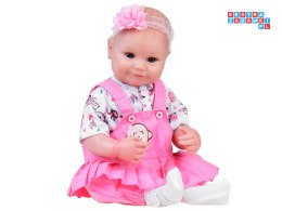 [ZA5359] Urocza miękka lalka bobas 50 cm jak żywa pieluszka butelka