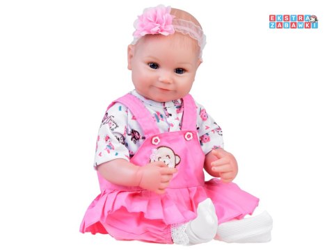[ZA5359] Urocza miękka lalka bobas 50 cm jak żywa pieluszka butelka