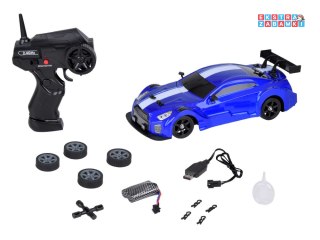 [RC0696 NI] Zdalnie sterowane auto RC drift 4x4 z efekt dymu oświetlenie LED