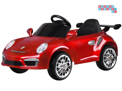[PA0327] Porsche RUF CTR3 na akumulator 2x25W 12V/4Ah z pilotem EVA Bluetooth - czerwone