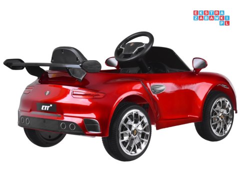[PA0327] Porsche RUF CTR3 na akumulator 2x25W 12V/4Ah z pilotem EVA Bluetooth - czerwone