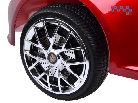 [PA0327] Porsche RUF CTR3 na akumulator 2x25W 12V/4Ah z pilotem EVA Bluetooth - czerwone