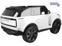[PA0319] Range Rover 4x4 dwuosobowy na akumulator 4x45W 12V/14Ah z wyświetlaczem i pilotem - biały