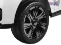 [PA0319] Range Rover 4x4 dwuosobowy na akumulator 4x45W 12V/14Ah z wyświetlaczem i pilotem - biały